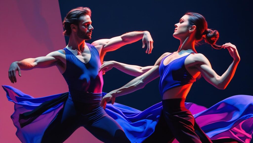 create me image of contemporary dance of man and woman (1)